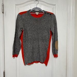 Two-toned JCrew Sweater